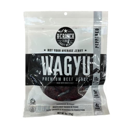 R-c Ranch Wagyu Jerky • Peppered