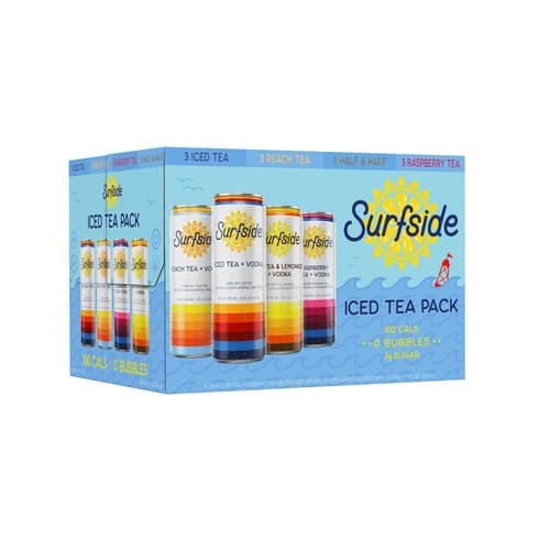 Surfside Cocktails • Iced Tea Variety Pack 12pk-12oz