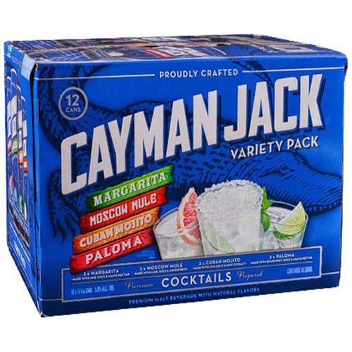 Cayman Jack Variety Pack • 12pk Can