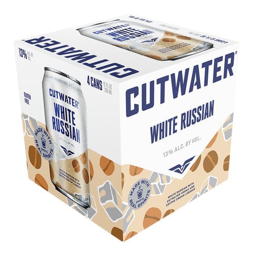 Cutwater Cocktails White Russian 4pk-12oz