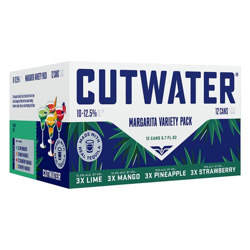 Cutwater Margarita Variety Pack 12pk-200ml