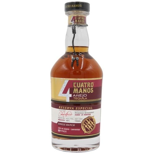 Cuatro Manos Artesanal Tequila • Anejo