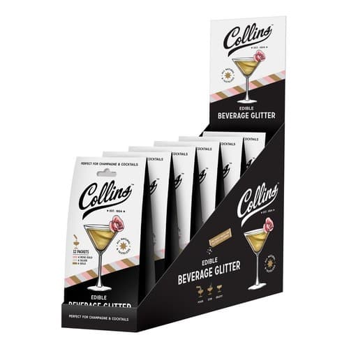Collins By True Collins • Cocktail Glitter Gold / Rose Gold / Silver