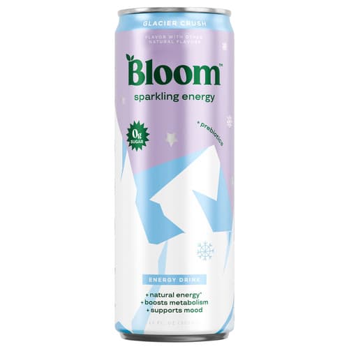 Bloom Sparkling Energy • Glacier Crush