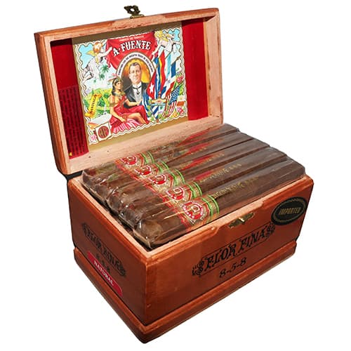Cigar Arturo Fuente Flor Fina 858 Natural Box Of Twenty-five