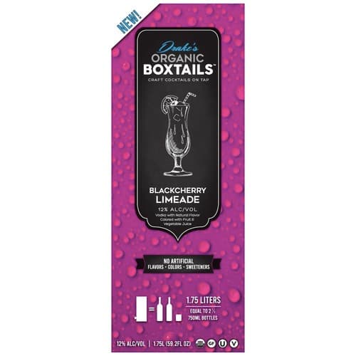 Drake's Organic Boxtail Black Cherry Limeade