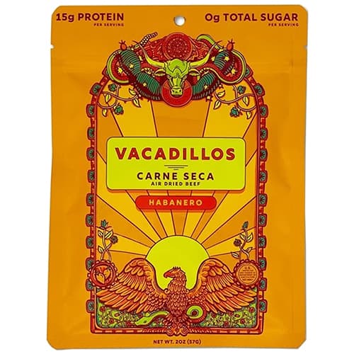 Vacadillos Carne Seca Habanero Jerky