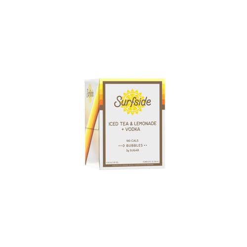 Surfside Cocktails • Vodka + Iced Tea + Lemonade 4pk