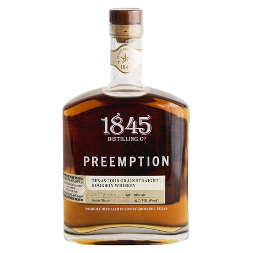 1845 Preemption Texas Four Grain Bourbon