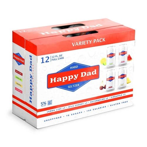 Happy Dad Texas Combo Pack Hard Seltzer • 12pk Can