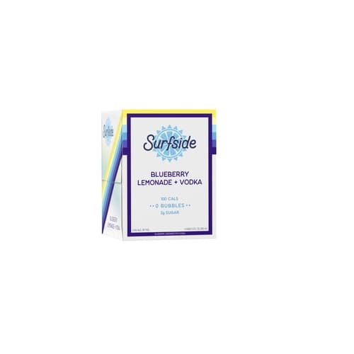 Surfside Cocktails • Vodka Blueberry Lemonade 4pk-12oz