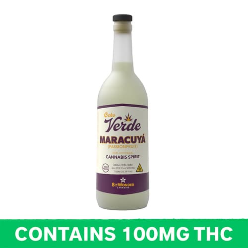 8th Wonder Ocho Verde Maracuya Non Alch Spirit Delta 9 •750ml