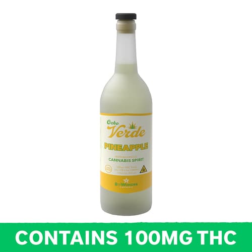 8th Wonder Ocho Verde Pineapple Non Alch Spirit 100mg Delta 9 • 750ml