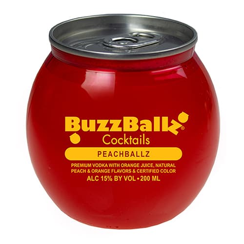 Buzzballz Peach Ballz