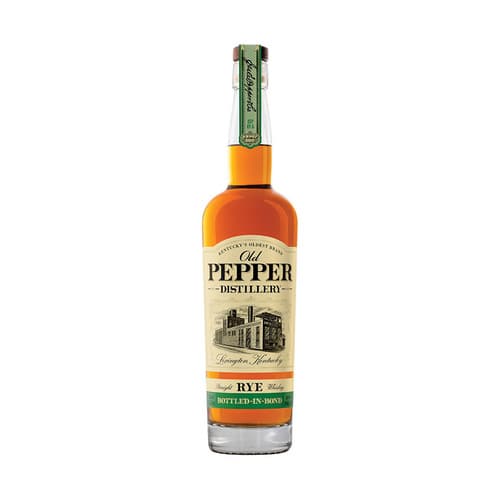 Old Pepper Rye Whiskey • Bottled In Bond