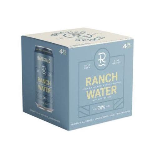 Ranch2o Cocktails • Ranch Water 4pk-12oz