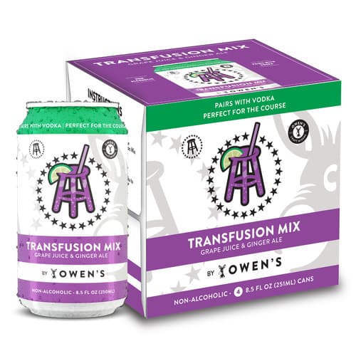 Owen's Transfusion Mix 4pk Cans