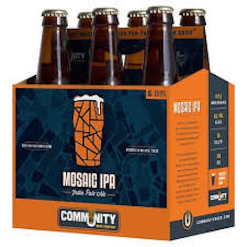 Community Beer Mosaic IPA • 6pk Bottle