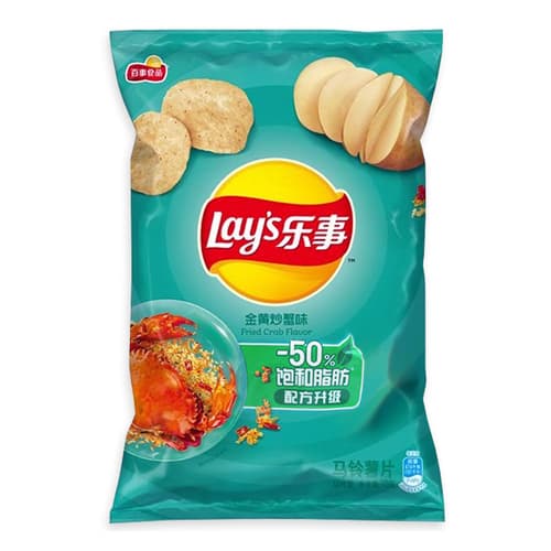 Lays Chinese Chips • Fried Crab