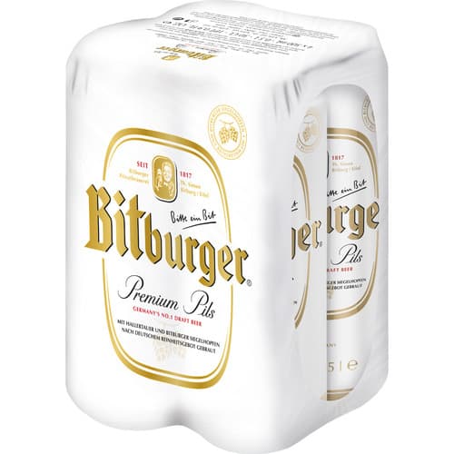 Bitburger Pilsner • 4pk Can