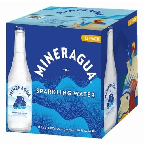 Sparkling Water 12 Pack 12.5 oz Mexico