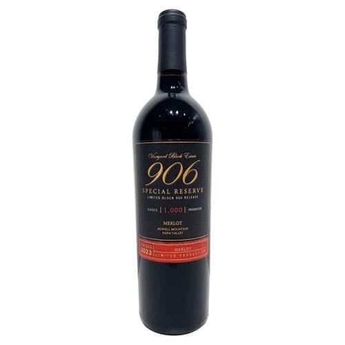 Block 906 Merlot Howell Mountain