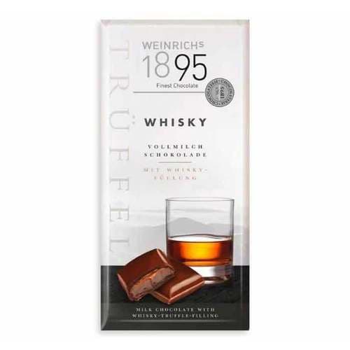 Holiday • Weinrich 1895 Milk Chocolate Bar - Whisky Truffle Filling