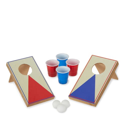 True Mini Cornhole Pong Game Set
