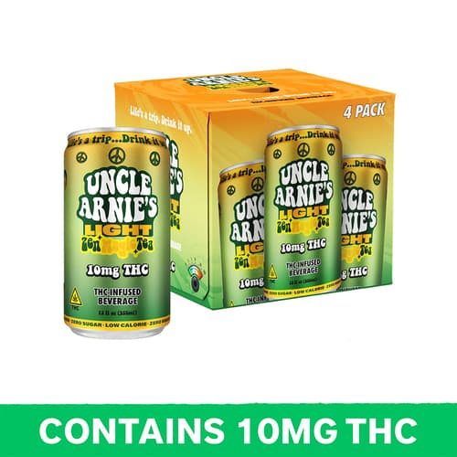 Uncle Arnie's Zen Magic Tea 10mg Delta 9 4pk Can